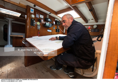 LOICK PEYRON A BORD DE PEN DUICK II