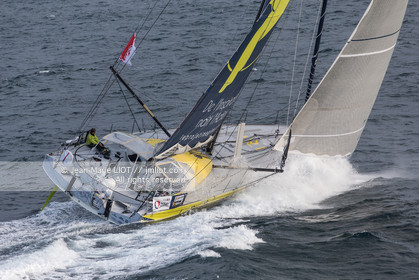 VENDEE GLOBE 2016-2017 -THOMAS RUYANT - LE SOUFFLE DU NORD POUR LE PROJET