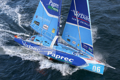 VENDEE GLOBE 2012-2013 - DEPART- JEAN-MARIE LIOT DPPI