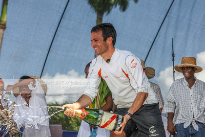 ROUTE DU RHUM 2010 - FRANCK CAMMAS - ARRIVAL