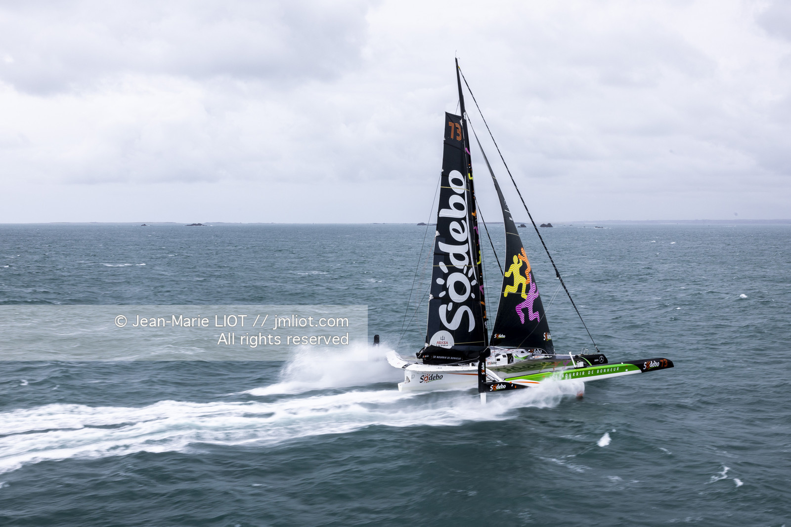 THOMAS COVILLE - ARKEA ULTIM CHALLENGE - ARRIVEE