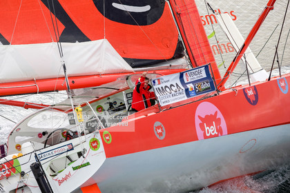 VENDEE GLOBE 2012-2013 - DEPART- JEAN-MARIE LIOT DPPI