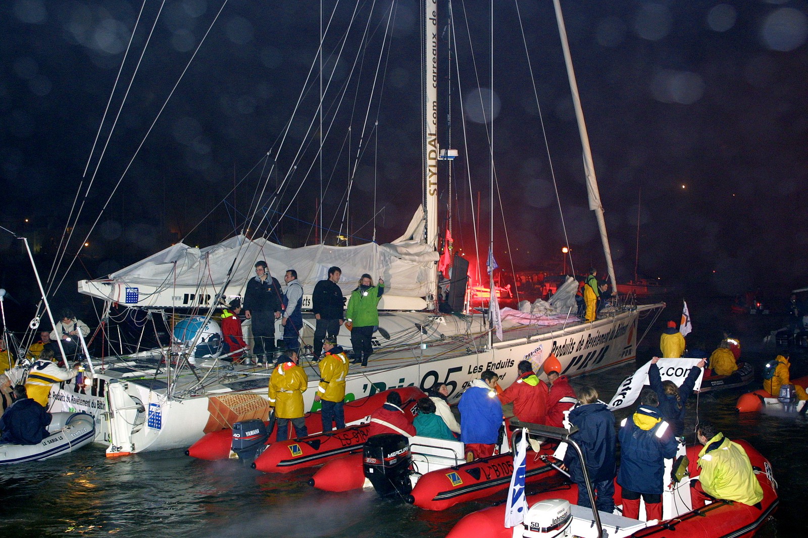 ARRIVEE MICHEL DESJOYEAUX VAINQUEUR