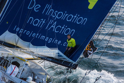 VENDEE GLOBE 2016-2017 -THOMAS RUYANT - LE SOUFFLE DU NORD POUR LE PROJET