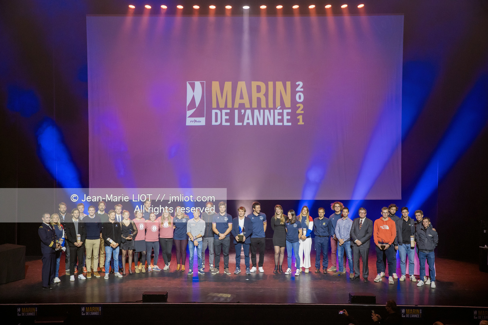FEDERATION FRANCAISE DE VOILE - MARIN DE L’ANNEE 2021