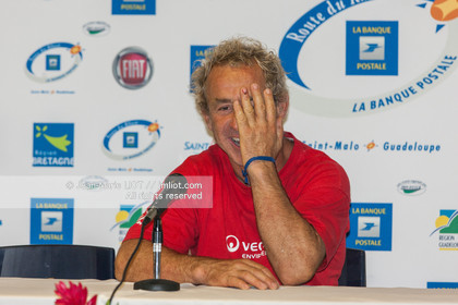 ROUTE DU RHUM 2010 - ARRIVEE DE ROLAND JOURDAIN