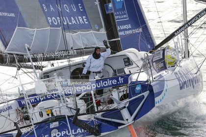 VENDEE GLOBE 2012-2013 - DEPART- JEAN-MARIE LIOT DPPI