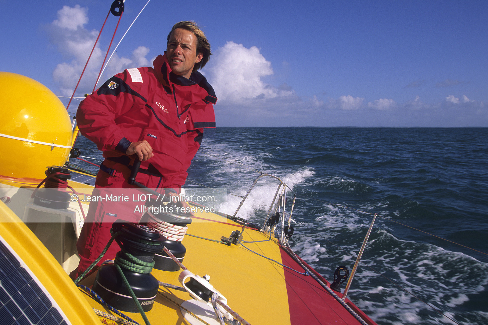 VENDEE GLOBE 2000-2001 - THOMAS COVILLE - SODEBO