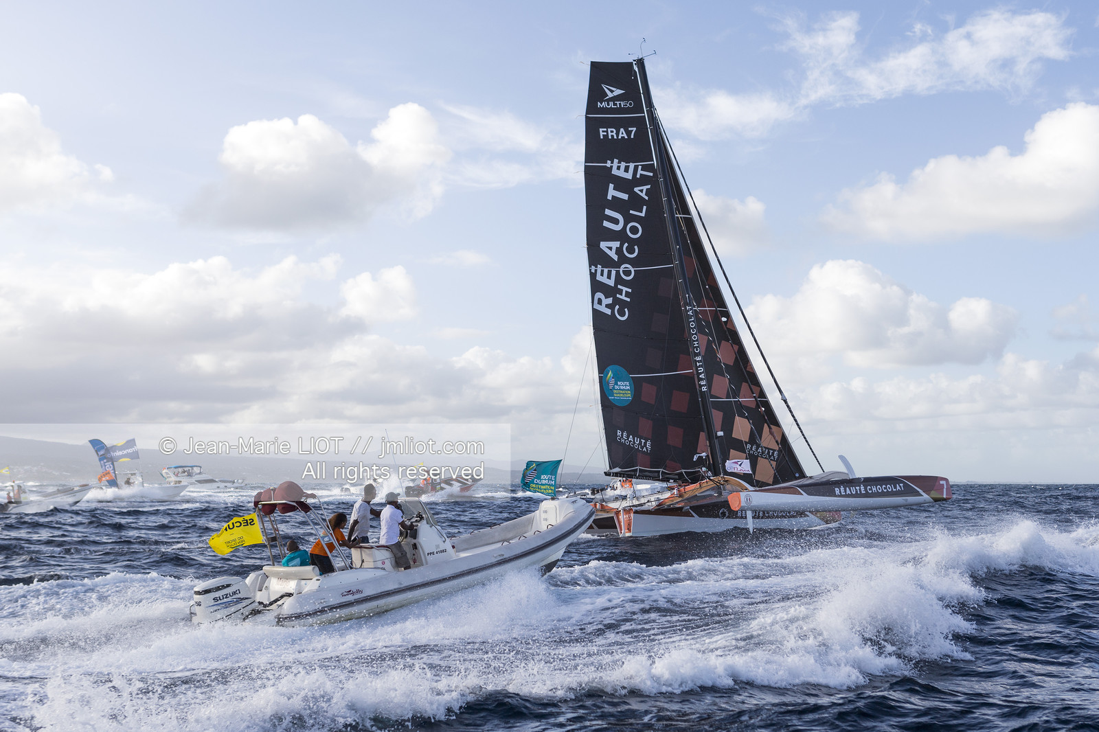 ARMEL TRIPON - ROUTE DU RHUM 2018 - ARRIVEE