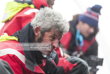 IDEC SPORT- ARRIVEE  RECORD TROPHEE JULES VERNE