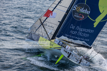 VENDEE GLOBE 2016-2017 -THOMAS RUYANT - LE SOUFFLE DU NORD POUR LE PROJET
