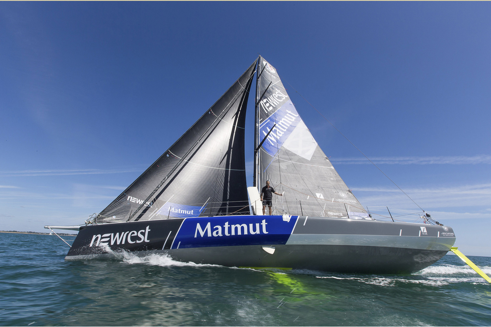 IMOCA NEWREST MATMUT - SKIPPER : FABRICE AMEDEO