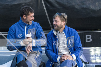 Départ de la Transat Jacques Vabre, le 25 octobre 2015 au Havre.- Photo Jean Marie Liot   DPPI.