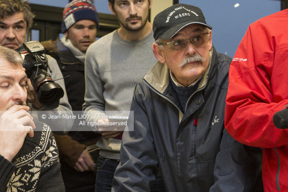 IDEC SPORT- ARRIVEE  RECORD TROPHEE JULES VERNE