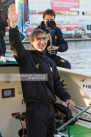 Départ de la Transat Jacques Vabre, le 25 octobre 2015 au Havre.- Photo Jean Marie Liot   DPPI.
