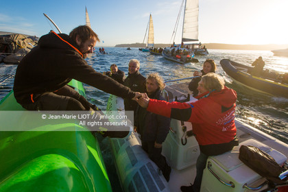 THOMAS COVILLE - RECORD AUTOUR DU MONDE EN MULTICOQUE EN SOLITAIRE 2016
