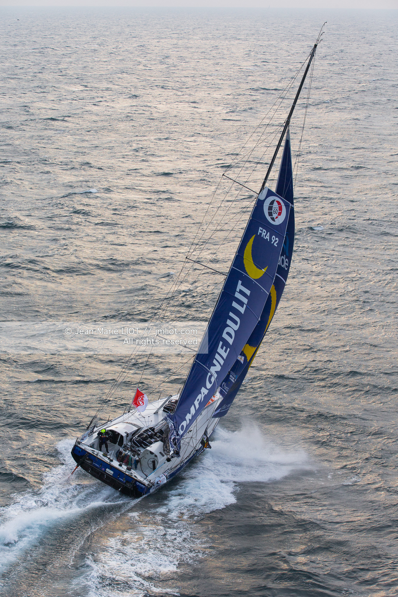 VENDEE GLOBE 2016-2017 - STEPHANE LE DIRAISON - COMPAGNIE DU LIT