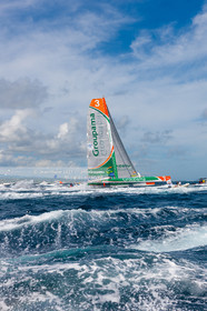 ROUTE DU RHUM 2010 - FRANCK CAMMAS - ARRIVAL
