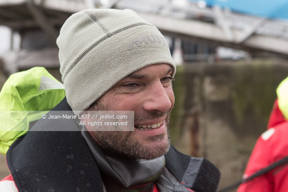 IDEC SPORT- ARRIVEE  RECORD TROPHEE JULES VERNE