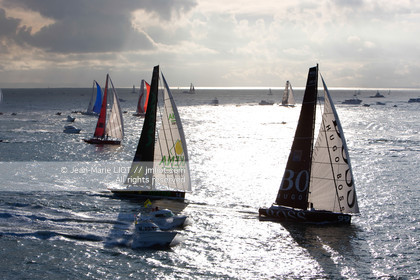 DEPART DE LA TRANSAT JACQUES VABRE.