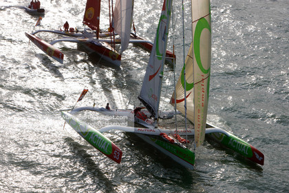 DEPART DE LA TRANSAT JACQUES VABRE.