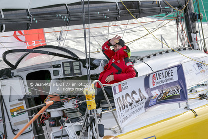 .november 10, 2012 Start of  the Vendée Globe from Les Sables d'Olonne.Photo ©Jean-Marie Liot.