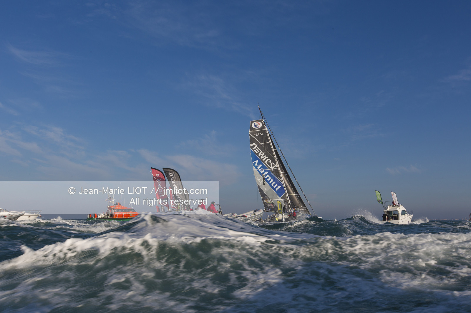 VENDEE GLOBE 2016-2017 - FABRICE AMEDEO - NEWREST-MATMUT - ARRIVEE