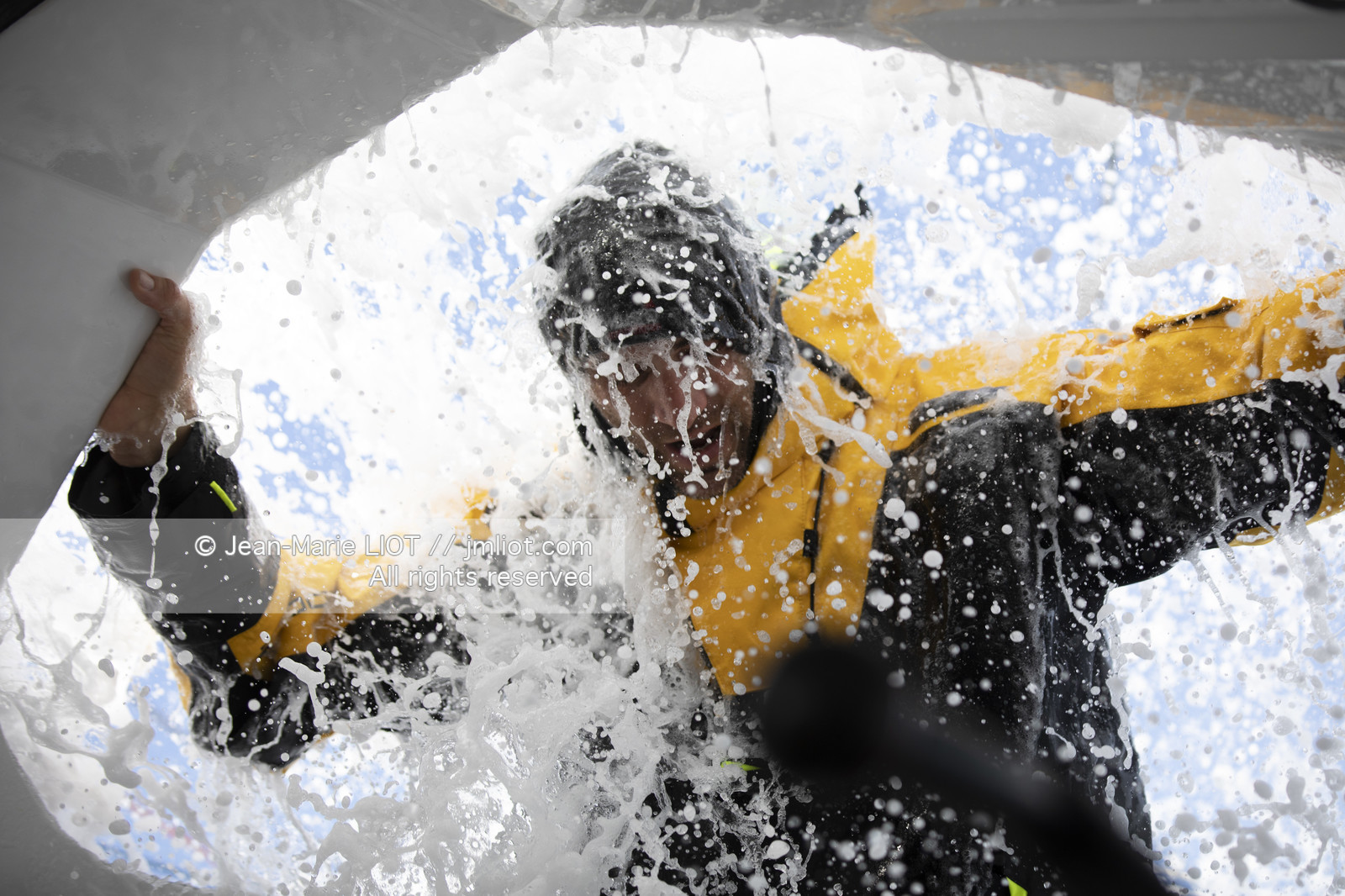 FABRICE AMEDEO ET ERIC PERON - TRANSAT JACQUES VABRE 2019 - A BORD