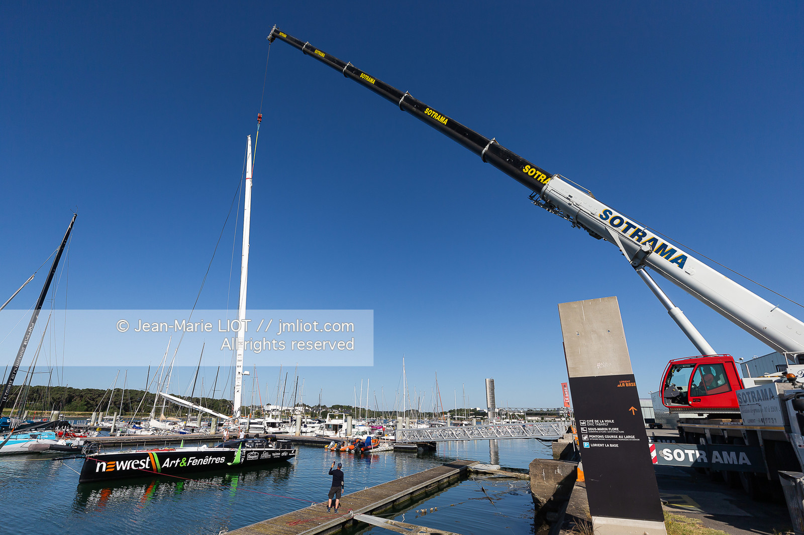 FABRICE AMEDEO - IMOCA NEWREST - ART & FENETRES 2020