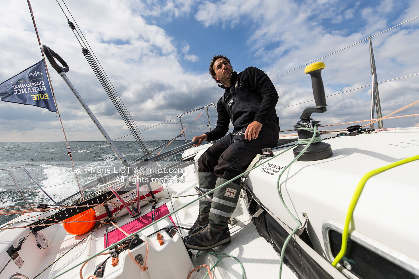 FIGARO BRETAGNE CREDIT MUTUEL 2017 - SEBASTIEN SIMON ET PIERRE RHIMBAULT