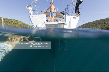 Aout 2015 mouillage à Porquerolles, découverte de l'île..Photos © JEAN-MARIE LIOT - www.jmliot.com