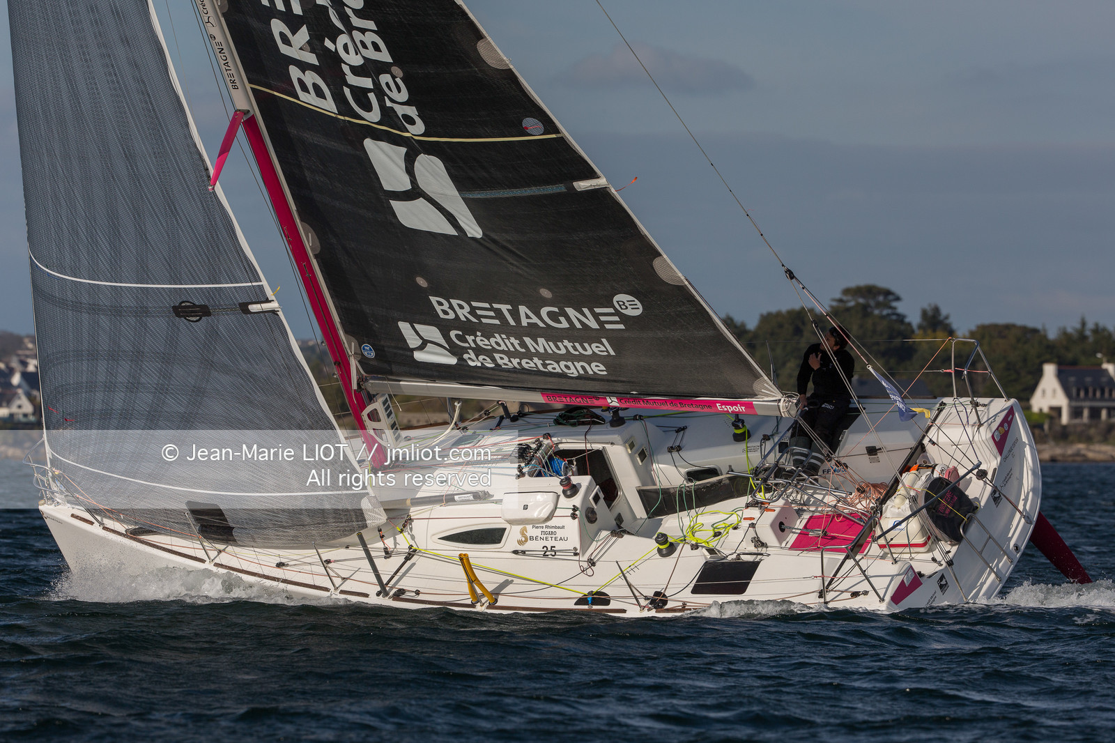 FIGARO BRETAGNE CREDIT MUTUEL 2017 - SEBASTIEN SIMON ET PIERRE RHIMBAULT