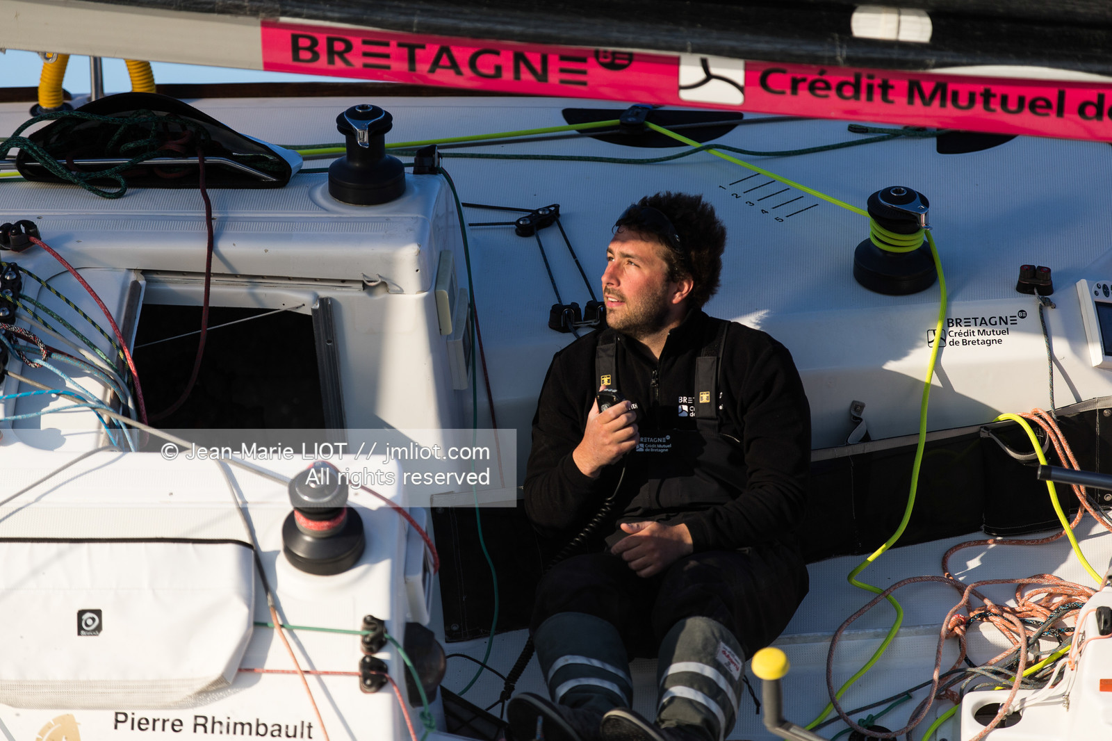 FIGARO BRETAGNE CREDIT MUTUEL 2017 - SEBASTIEN SIMON ET PIERRE RHIMBAULT