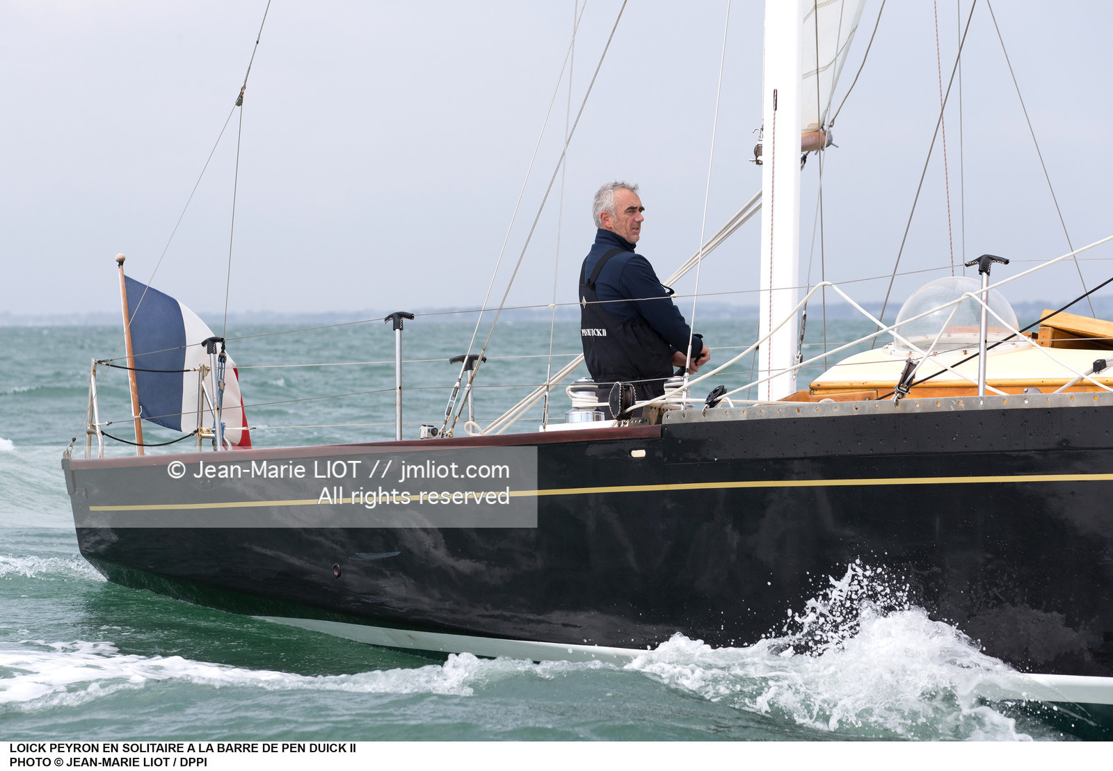 LOICK PEYRON A BORD DE PEN DUICK II