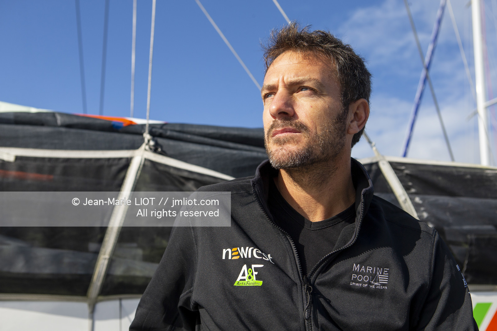 FABRICE AMEDEO ET ERIC PERON - TRANSAT JACQUES VABRE 2019 - A BORD