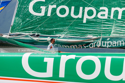 ROUTE DU RHUM 2010 - FRANCK CAMMAS - ARRIVAL