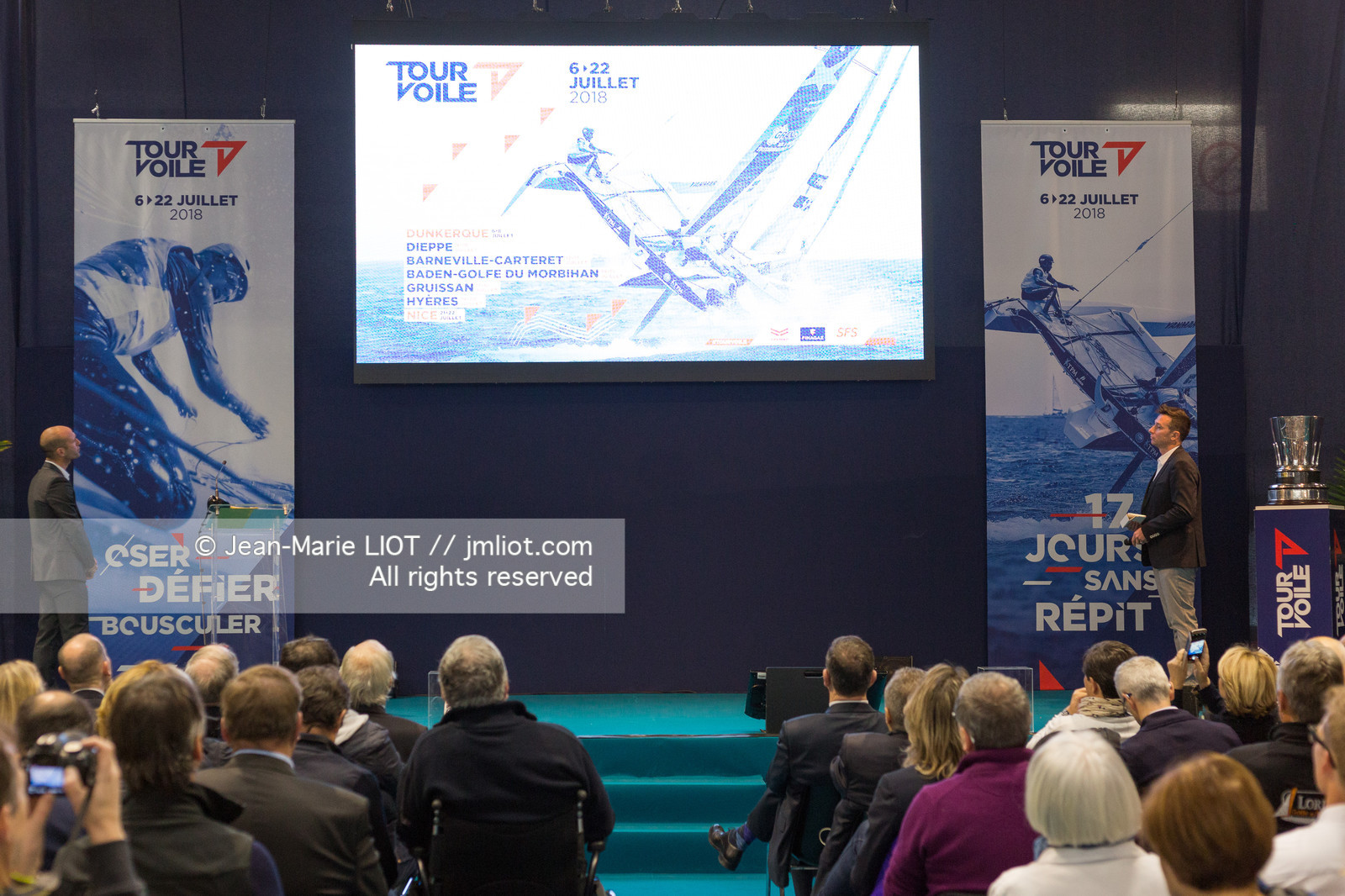 TOUR VOILE 2018 - NAUTIC 2017