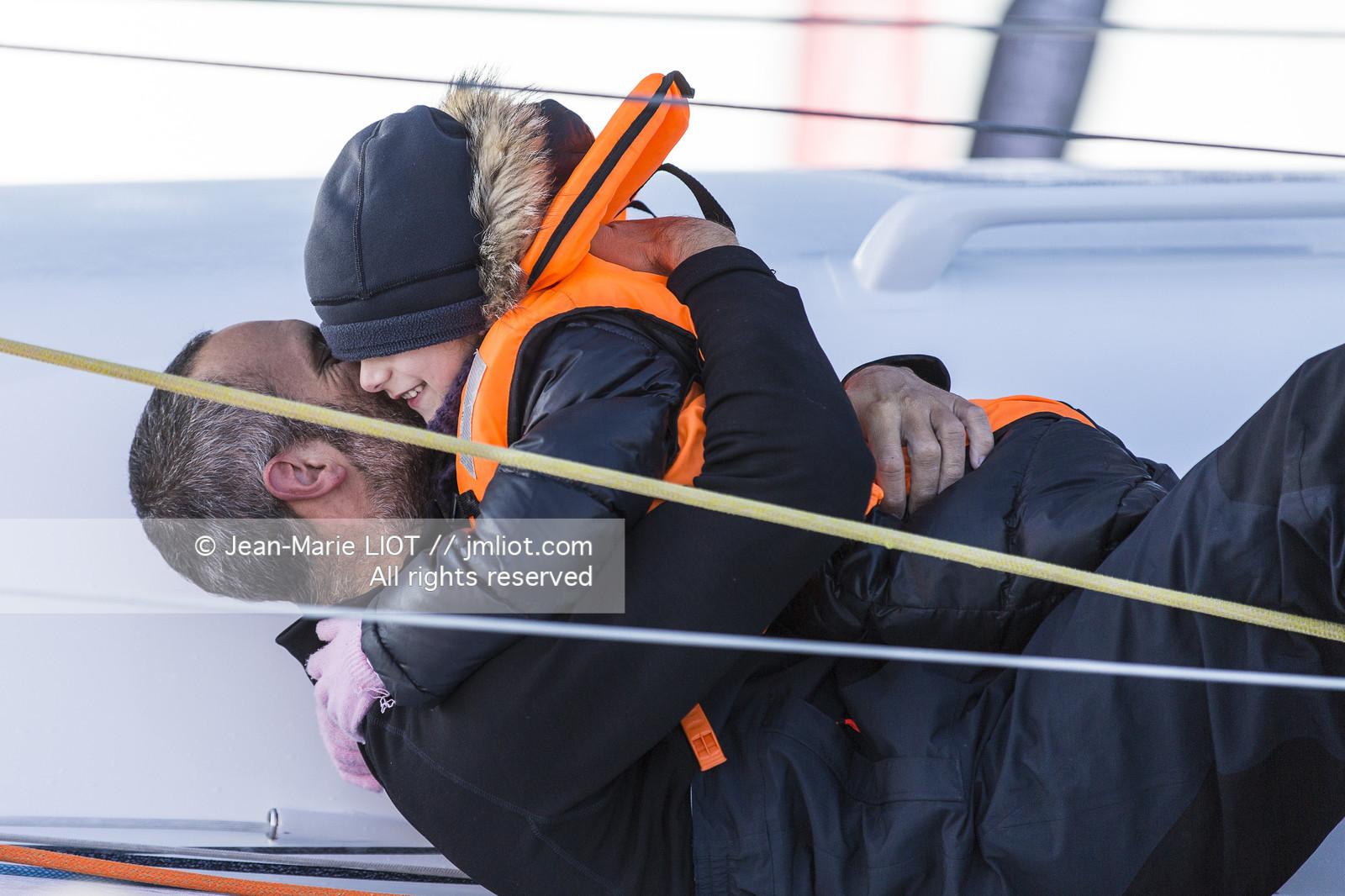 VENDEE GLOBE 2016-2017 - FABRICE AMEDEO - NEWREST-MATMUT - ARRIVEE