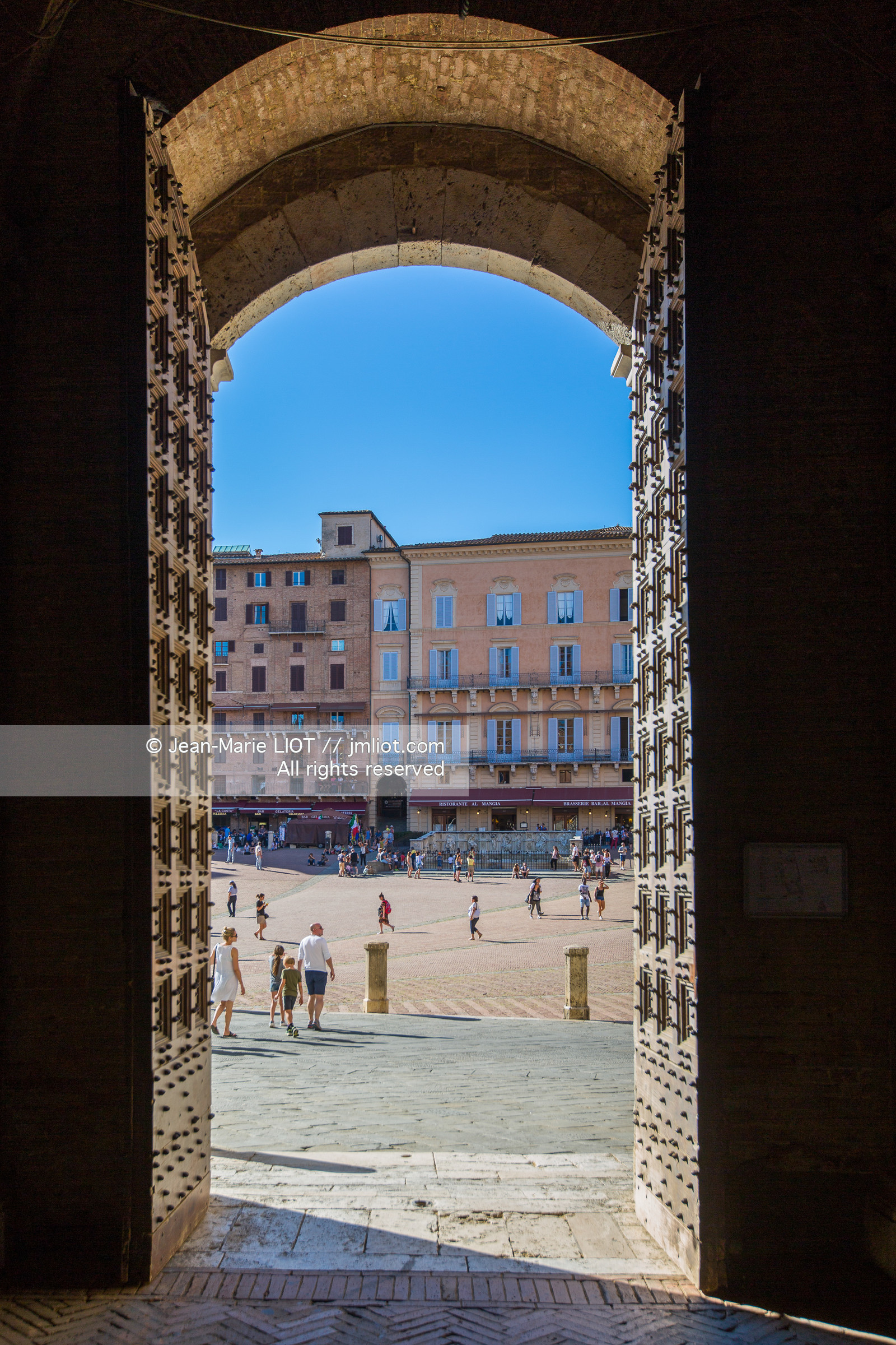 Italie, Toscane,Italy, Tuscany, Sienne, piazza del campo,
