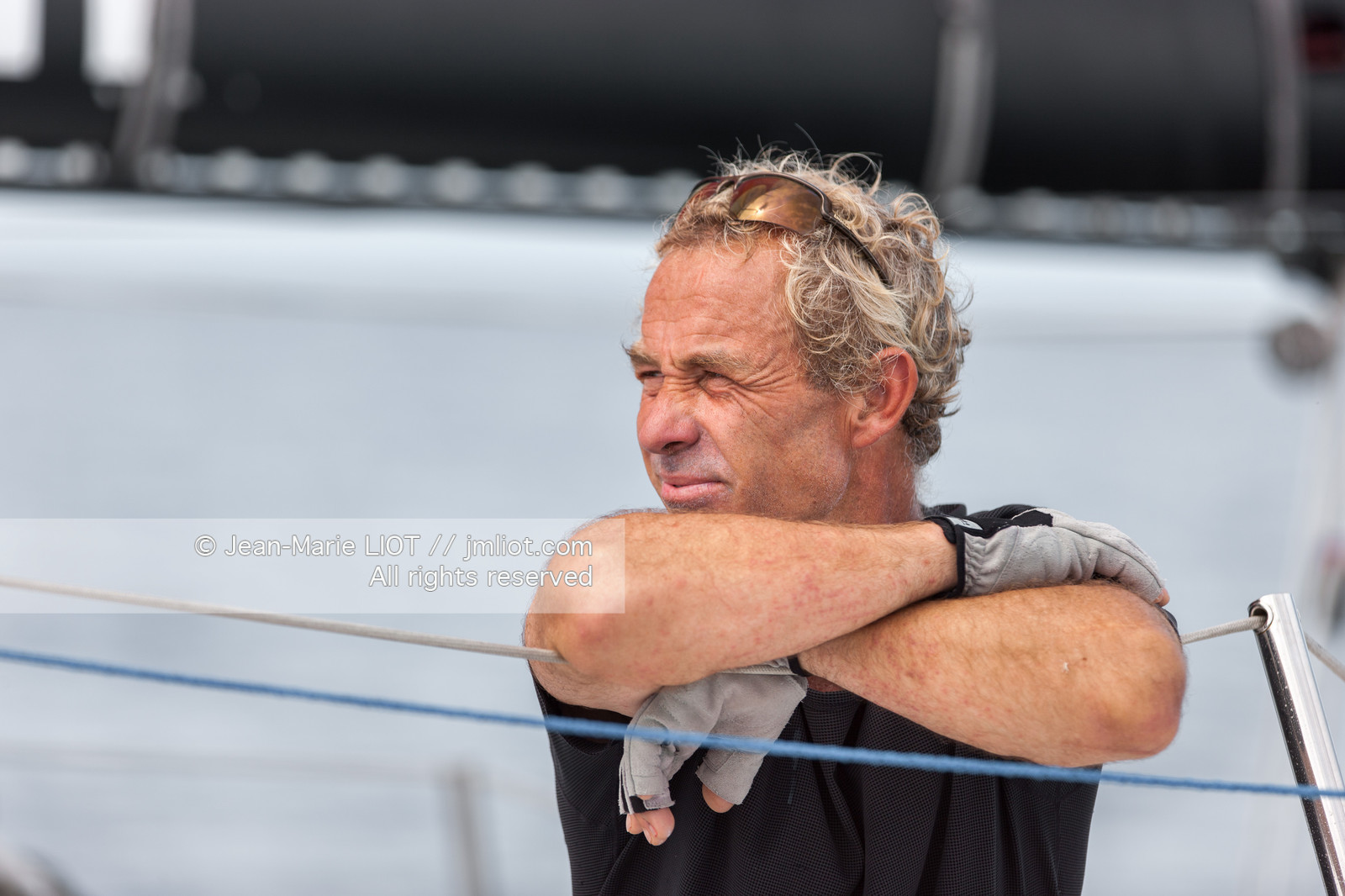ROUTE DU RHUM 2010 - ARRIVEE DE ROLAND JOURDAIN