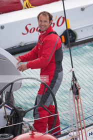 MAXI TRIMARAN SODEBO - THOMAS COVILLE - RECORD TOUR DU MONDE EN SOLITAIRE - 2008..