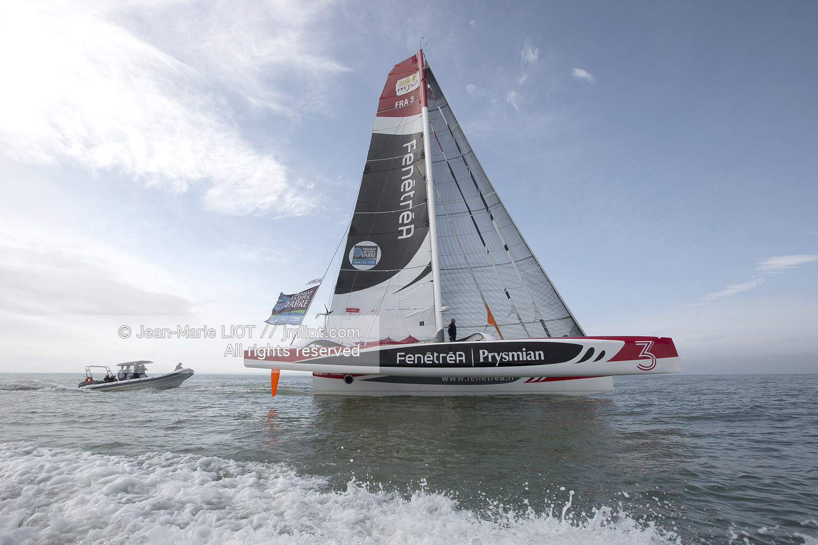 TRANSAT JACQUES VABRE 2015 - MULTI 50 FENETREA PRYSMIAN