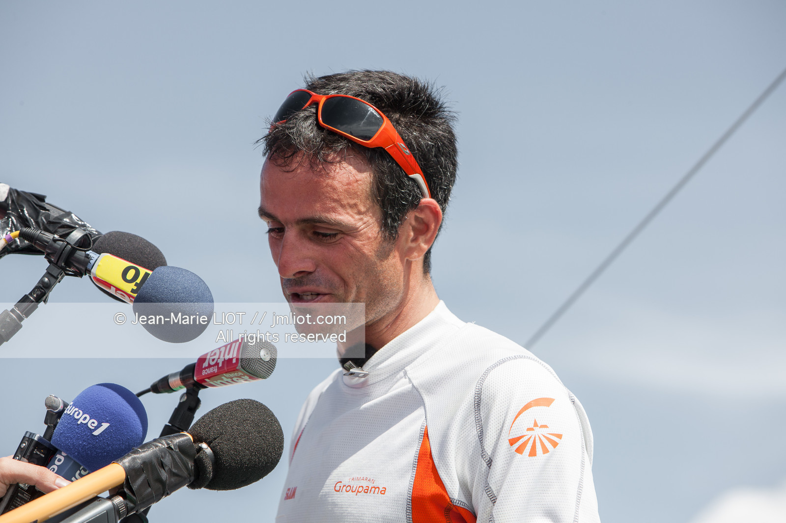 ROUTE DU RHUM 2010 - FRANCK CAMMAS - ARRIVEE