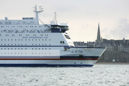 Passenger boat from Brittany Ferries companyPHOTO © JEAN-MARIE LIOT