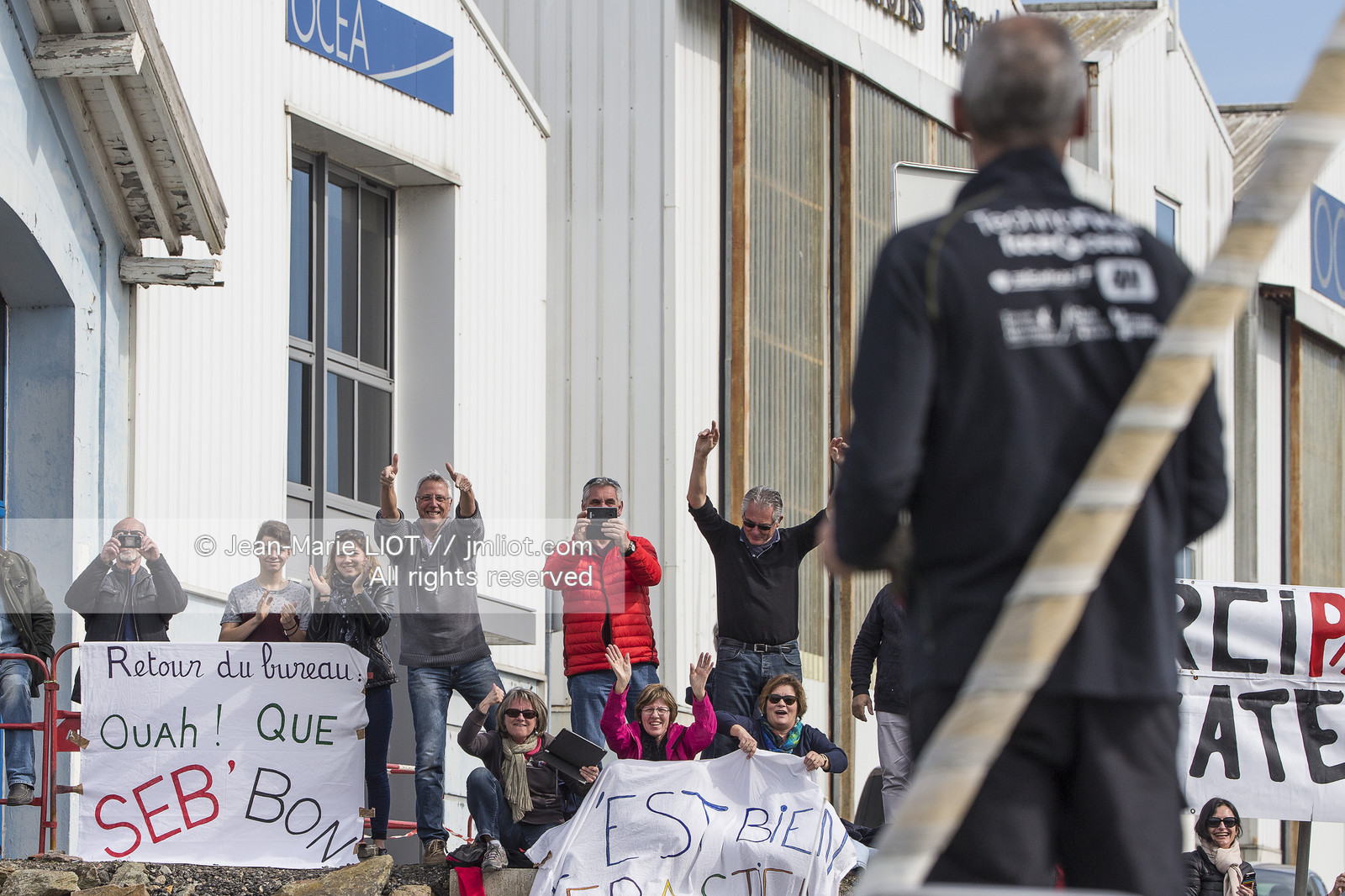 VENDEE GLOBE 2016-2017 - SEBASTIEN DESTREMAU - TECHNOFIRST - ARRIVEE