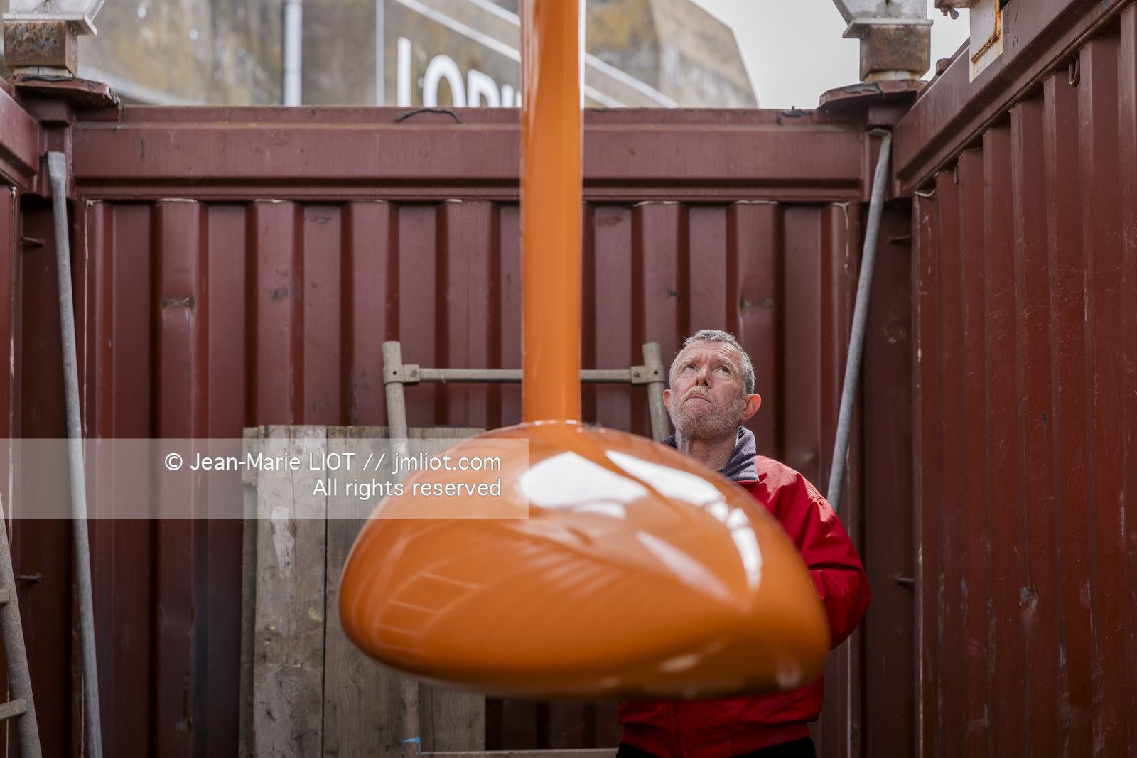 THOMAS RUYANT 2022 - MISE A L’EAU IMOCA LINKEDOUT