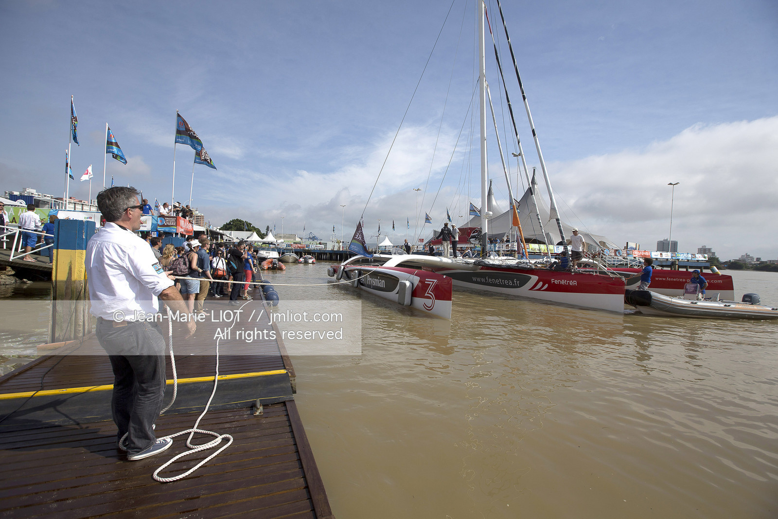 TRANSAT JACQUES VABRE 2015 - MULTI 50 FENETREA PRYSMIAN