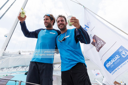 TRANSAT JACQUES VABRE 2017 - ARRIVEE