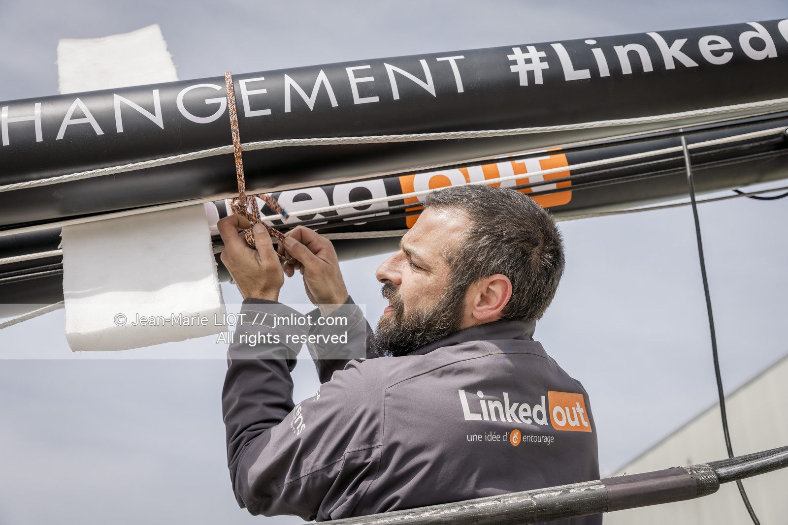 THOMAS RUYANT 2022 - MISE A L’EAU IMOCA LINKEDOUT