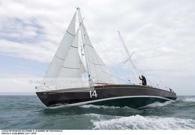 LOICK PEYRON A BORD DE PEN DUICK II